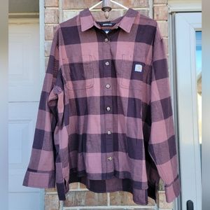 3X Women's Carhartt Flannel